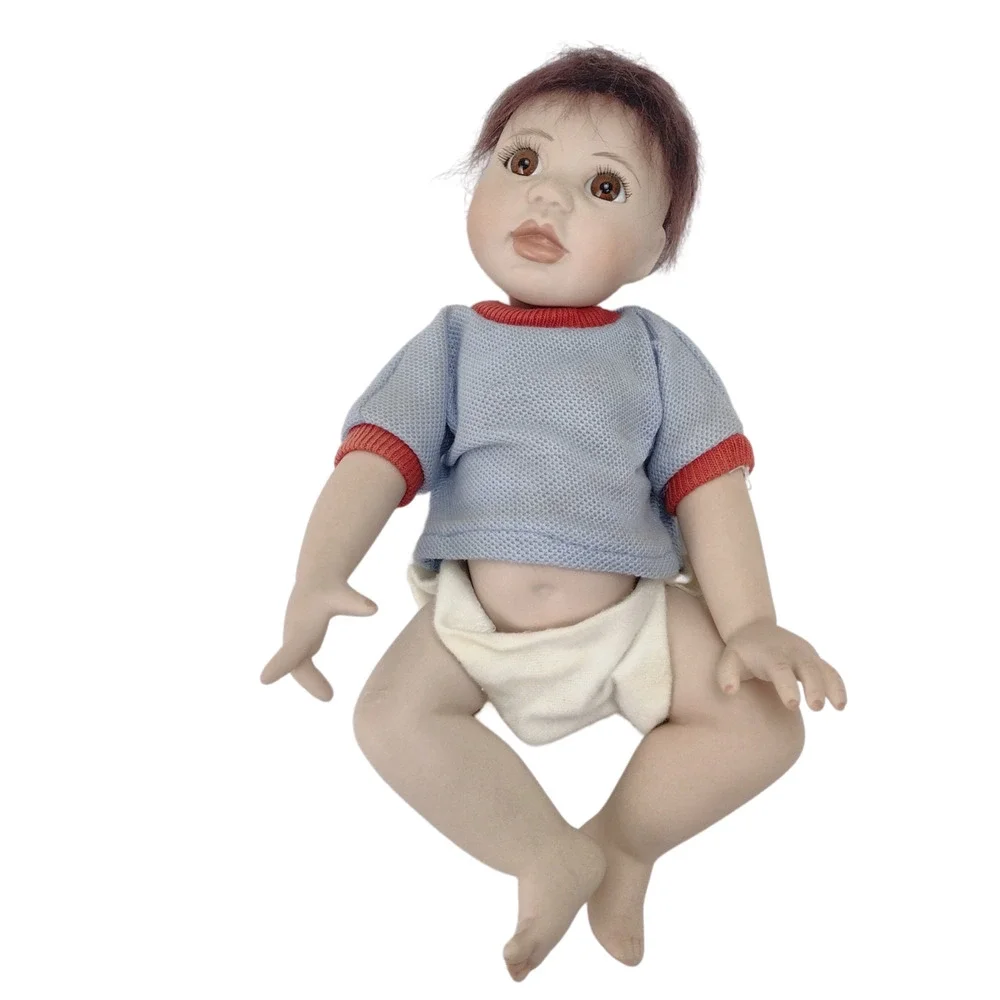 Kais American Artists Collection Porcelain Doll WILLIE By Melissa McCrory 8